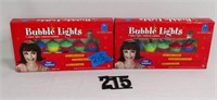 2 packages of Bubble lights