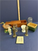 Assorted Lot, wooden Box ,Candle Makers
