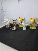 Bird Figurine Lot of 6