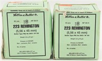 100 Rounds Of Sellier & Bellot .223 Rem Ammunition