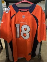 Broncos #18 Manning jersey