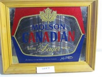 Molson Canadian Framed Mirror