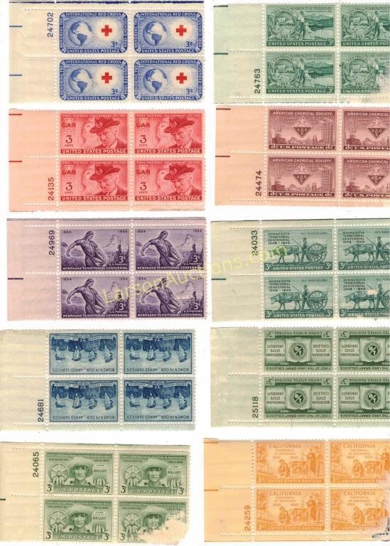 3 cent U.S. postage lot