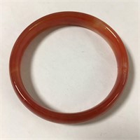 Red Jade Bangle Bracelet