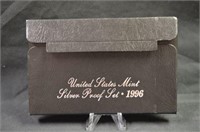 1996 UNITED STATES MINT SILVER PROOF SET