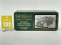 Sears Roebuck Co 1940 Ford Sedan Delivery Bank