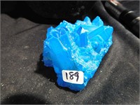 Beautiful Blue Quartz Crystals -  4" long x 3"