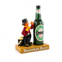 Heineken Beer Man Smoking Pipe Advertisement