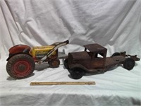 VINTAGE TOY TRUCK & TRACTOR