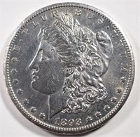 1893-CC MORGAN DOLLAR AU+