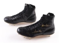 Autographed Bill Greats Vintage Football Cleats