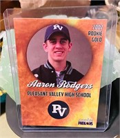 2002 Aaron Rodgers HS Rookie Gold