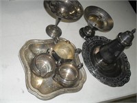COLLECTION OF SILVERPLATE
