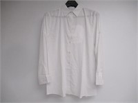 Women's XL Button Down Dress Shirt, White