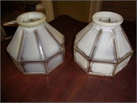 10 Matching Frosted Octagon Shades