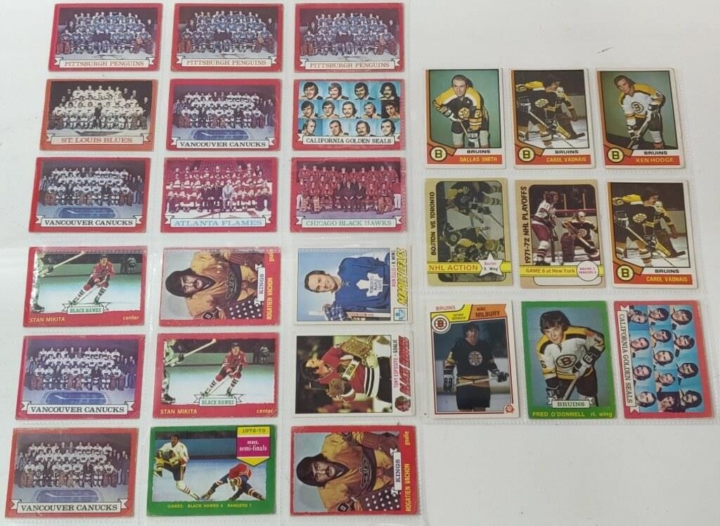 27 OPC 1970's Hockey Cards
