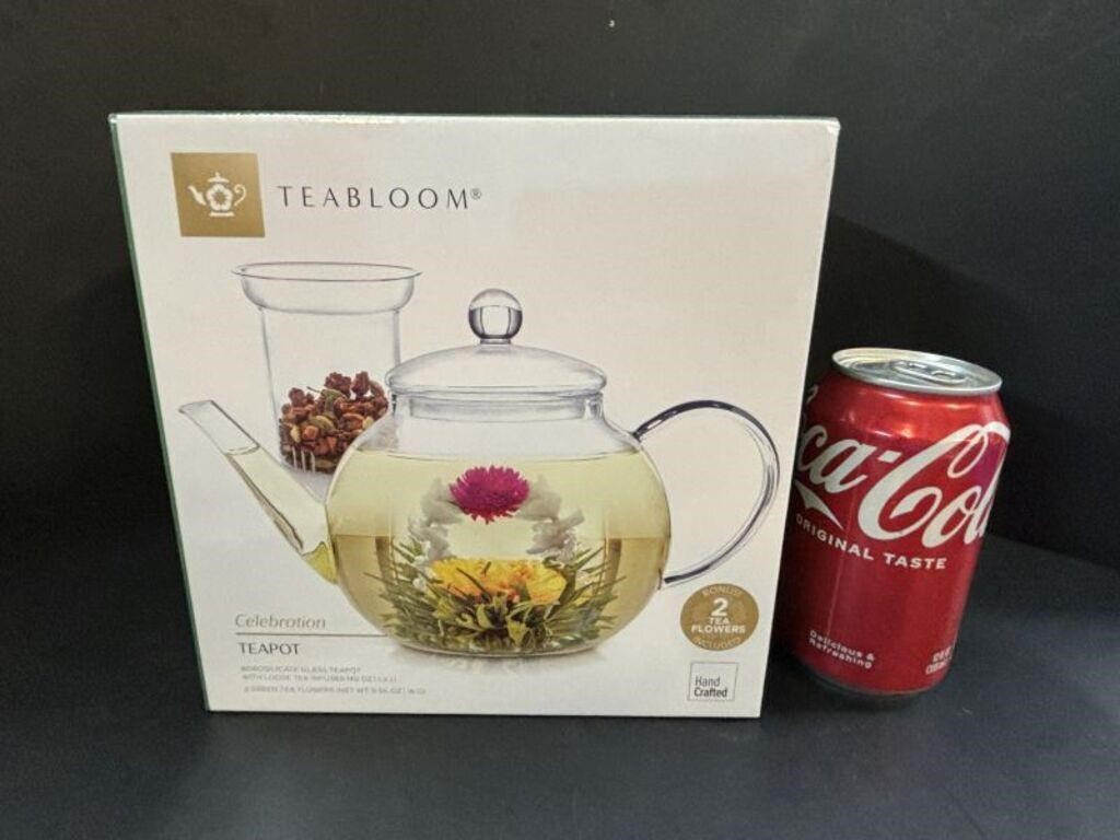 Appears to be New TeaBloom Brewing Pitcher