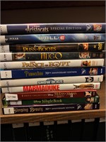 Disney, Pixar & Kids DVDS Movies