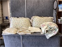 Pillows, Bed Sheet, Liner, and Duvet Bundle