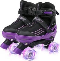 SIZE : M (1-4 US) - HXWY Kids Roller Skates for