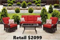 Hanover Orleans 4-Piece  Patio Seating Set