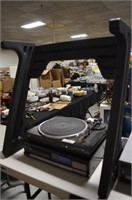 Technics Turntable, Compact Disc Player & Stand