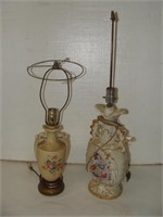 Pair of Ceramic lamps