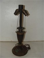 Vintage Two Bulb Lamp - Heavy Base
