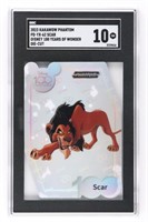 GRADED SCAR DISNEY CARD