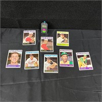 1964 Topps Baseball Card lot w/ Vada Pinson