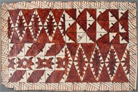 Tonga Tapa Bark Cloth Panel, 3