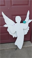 Hanging Angel made out of plywood. (arm span 33",