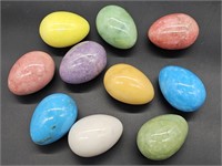 Selection of Polished Stone Eggs