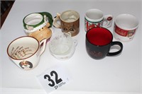 (8) Assorted Cups & Mugs (U231)