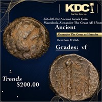336-323 BC Ancient Greek Coin Macedonia Alexander