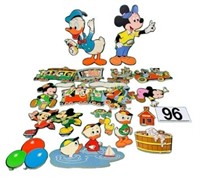 Vintage Wall Plaques Mickey & Friends