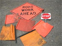 Road Work Signs 1 Lot