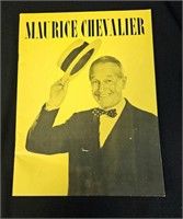 Maurice Chevalier Souvenir Program Theatre NY