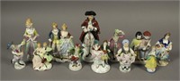 12 Occupied Japan Ceramic Figurines