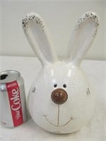 Bunny head decorating piece