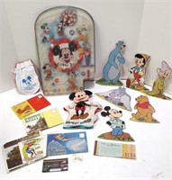 Vtg Disney Trinkets, Disneyland Tickets, etc.