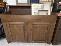 Early Refinished Softwood Dry Sink