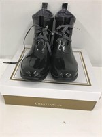 New Black Charter Club Midcut  rubber boots