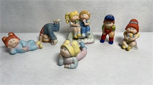 (6) CABBAGE PATCH FIGURINES