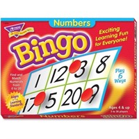 Numbers Bingo Number Recognition Skill Game