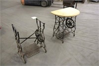 (2) Petal Sewing Machine Stands