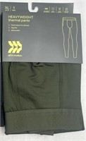All in Motion Men's Heavyweight Thermal Pants XL