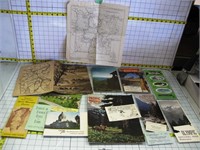 Tourist Maps and Park Brochures, Early 1950s