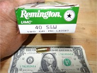 Remington 40 S&W 180gr 50rnds NEW