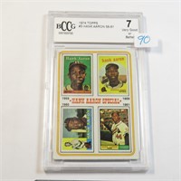 1974 Topps Hank Aaron BCCG 7